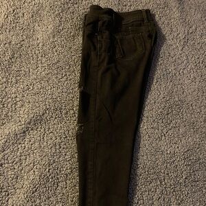 Women's Black Straight Leg Jeans